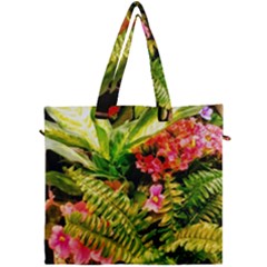 Fern Jungle Canvas Travel Bag by okhismakingart