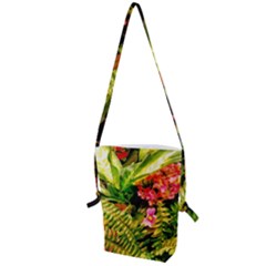 Fern Jungle Folding Shoulder Bag