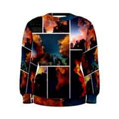 Sunset Collage Ii Women s Sweatshirt by okhismakingart