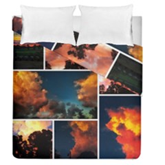 Sunset Collage Ii Duvet Cover Double Side (queen Size) by okhismakingart