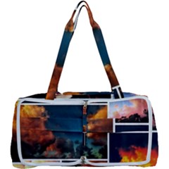 Sunset Collage Ii Multi Function Bag by okhismakingart