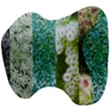 Queen Annes Lace Vertical Slice Collage Head Support Cushion View4