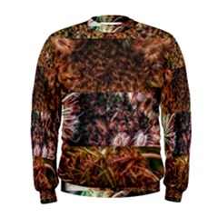 Queen Annes Lace Horizontal Slice Collage Men s Sweatshirt by okhismakingart