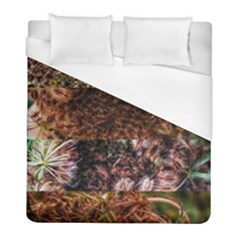 Queen Annes Lace Horizontal Slice Collage Duvet Cover (full/ Double Size) by okhismakingart