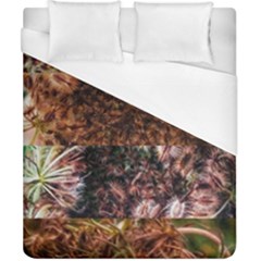 Queen Annes Lace Horizontal Slice Collage Duvet Cover (california King Size) by okhismakingart