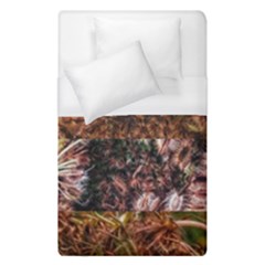 Queen Annes Lace Horizontal Slice Collage Duvet Cover (single Size) by okhismakingart