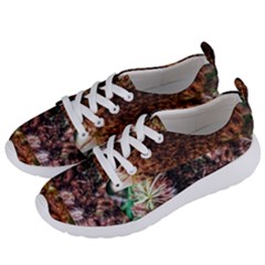 Queen Annes Lace Horizontal Slice Collage Women s Lightweight Sports Shoes by okhismakingart