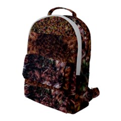 Queen Annes Lace Horizontal Slice Collage Flap Pocket Backpack (large) by okhismakingart