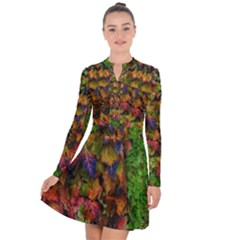 Fall Ivy Long Sleeve Panel Dress by okhismakingart