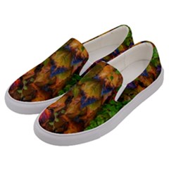 Fall Ivy Men s Canvas Slip Ons by okhismakingart