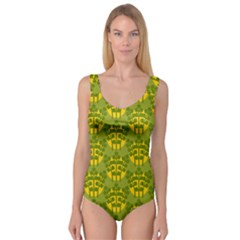 Texture Plant Herbs Green Princess Tank Leotard  by Mariart