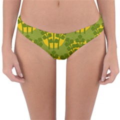 Texture Plant Herbs Green Reversible Hipster Bikini Bottoms by Mariart