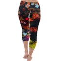 Leaves and Puddle Capri Winter Leggings  View4