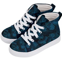 Columbine Leaves Kids  Hi-top Skate Sneakers by okhismakingart