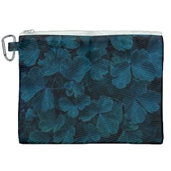 Columbine Leaves Canvas Cosmetic Bag (xxl) by okhismakingart