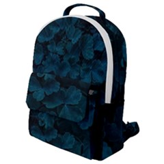 Columbine Leaves Flap Pocket Backpack (small) by okhismakingart