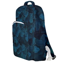 Columbine Leaves Double Compartment Backpack by okhismakingart