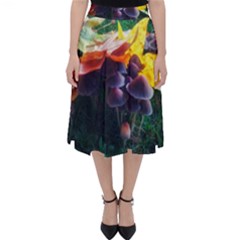 Mushrooms Classic Midi Skirt by okhismakingart