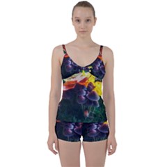 Mushrooms Tie Front Two Piece Tankini by okhismakingart