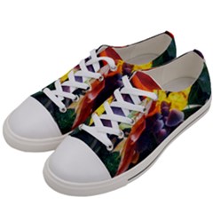 Mushrooms Women s Low Top Canvas Sneakers by okhismakingart