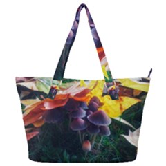 Mushrooms Full Print Shoulder Bag