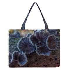 Tree Fungus Zipper Medium Tote Bag by okhismakingart