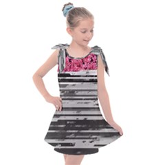 Static Wall Queen Anne s Lace Kids  Tie Up Tunic Dress by okhismakingart