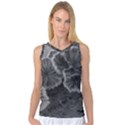 Tree Fungus Black and White Women s Basketball Tank Top View1