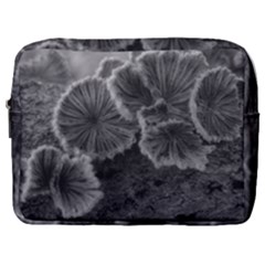 Tree Fungus Black And White Make Up Pouch (large) by okhismakingart