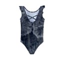 Tree Fungus Black and White Kids  Frill Swimsuit View2