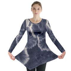 Tree Fungus Ii Long Sleeve Tunic  by okhismakingart