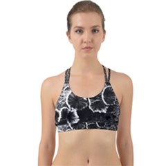 Tree Fungus High Contrast Back Web Sports Bra by okhismakingart