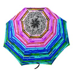 Static Wall Queen Annes Lace Version Iii Folding Umbrellas by okhismakingart