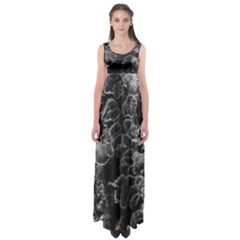 Tree Fungus Branch Vertical High Contrast Empire Waist Maxi Dress by okhismakingart