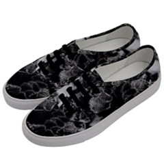 Tree Fungus Branch Vertical High Contrast Men s Classic Low Top Sneakers by okhismakingart