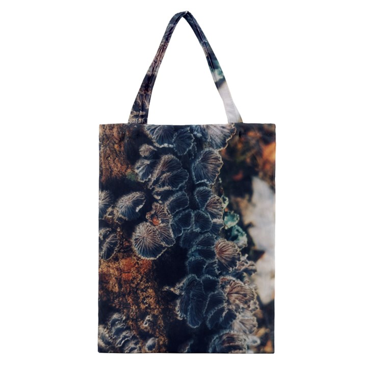 Tree Fungus Branch Vertical Classic Tote Bag