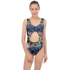 Tree Fungus Branch Center Cut Out Swimsuit by okhismakingart