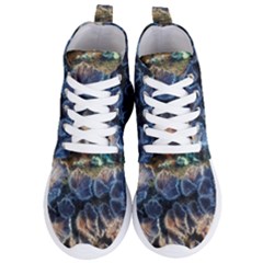 Tree Fungus Branch Women s Lightweight High Top Sneakers by okhismakingart