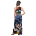 Tree Fungus Branch Sleeveless Velour Maxi Dress View2