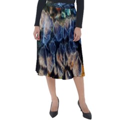 Tree Fungus Branch Classic Velour Midi Skirt  by okhismakingart