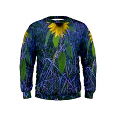 Blue Sunflower Kids  Sweatshirt