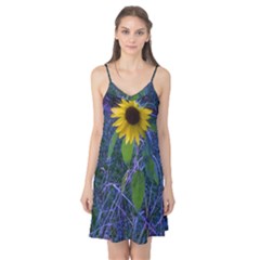 Blue Sunflower Camis Nightgown by okhismakingart