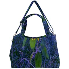 Blue Sunflower Double Compartment Shoulder Bag by okhismakingart