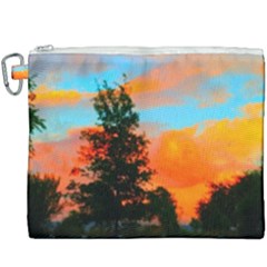 Neon Landscape Canvas Cosmetic Bag (xxxl) by okhismakingart