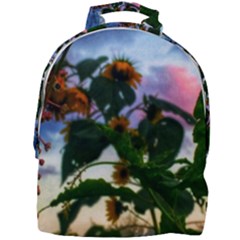 Sunflowers And Wild Weeds Mini Full Print Backpack by okhismakingart