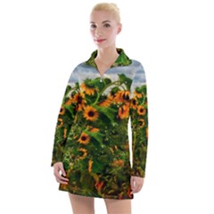 Sunflowers Women s Hoodie Dress