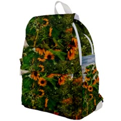 Sunflowers Top Flap Backpack by okhismakingart