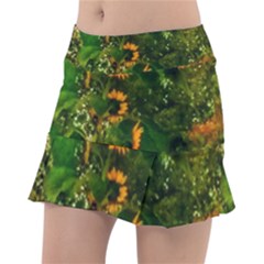 Sunflowers Tennis Skirt by okhismakingart