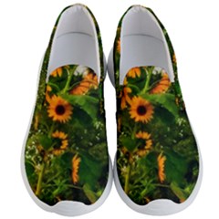 Sunflowers Men s Lightweight Slip Ons by okhismakingart