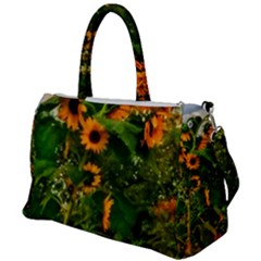 Sunflowers Duffel Travel Bag by okhismakingart